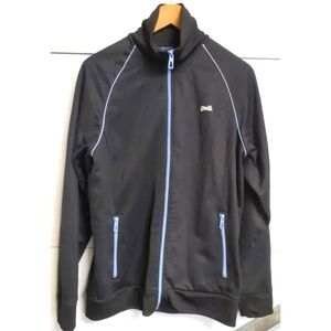 Le Tigre | Track Jacket Men's Large Black Blue The Classic Full Zip